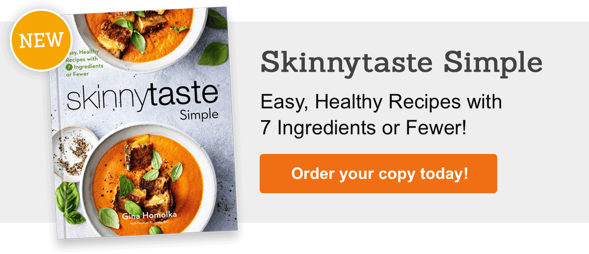 Skinnytaste Promo banner is simple